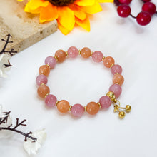 Load image into Gallery viewer, Ember (Orange Moonstone, Yan Yuan Agate) Crystal Bracelet