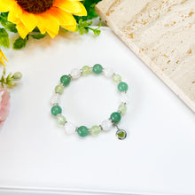 Load image into Gallery viewer, Guava (Prehnite, Green Aventurine) Crystal Bracelet
