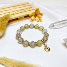 Load image into Gallery viewer, Rutilated Quartz (Gold Evil Eye)