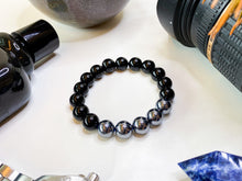 Load image into Gallery viewer, Black Agate x Terahertz Bracelet