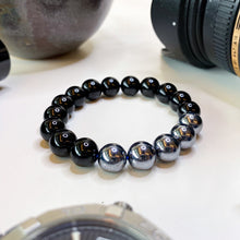 Load image into Gallery viewer, Black Agate x Terahertz Bracelet