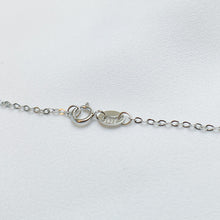Load image into Gallery viewer, Rainbow Moonstone Sterling Silver Necklace