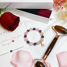 Load image into Gallery viewer, Self Love Giftset (Amethyst x Rose Quartz)