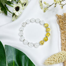 Load image into Gallery viewer, Muscovite x Frosted Clear Quartz