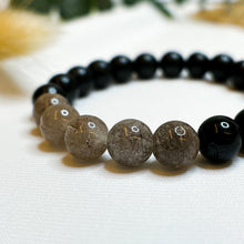 Load image into Gallery viewer, Brown Rutile x Black Tourmaline