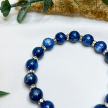 Load image into Gallery viewer, Kyanite (w/ S925 Evil Eye)