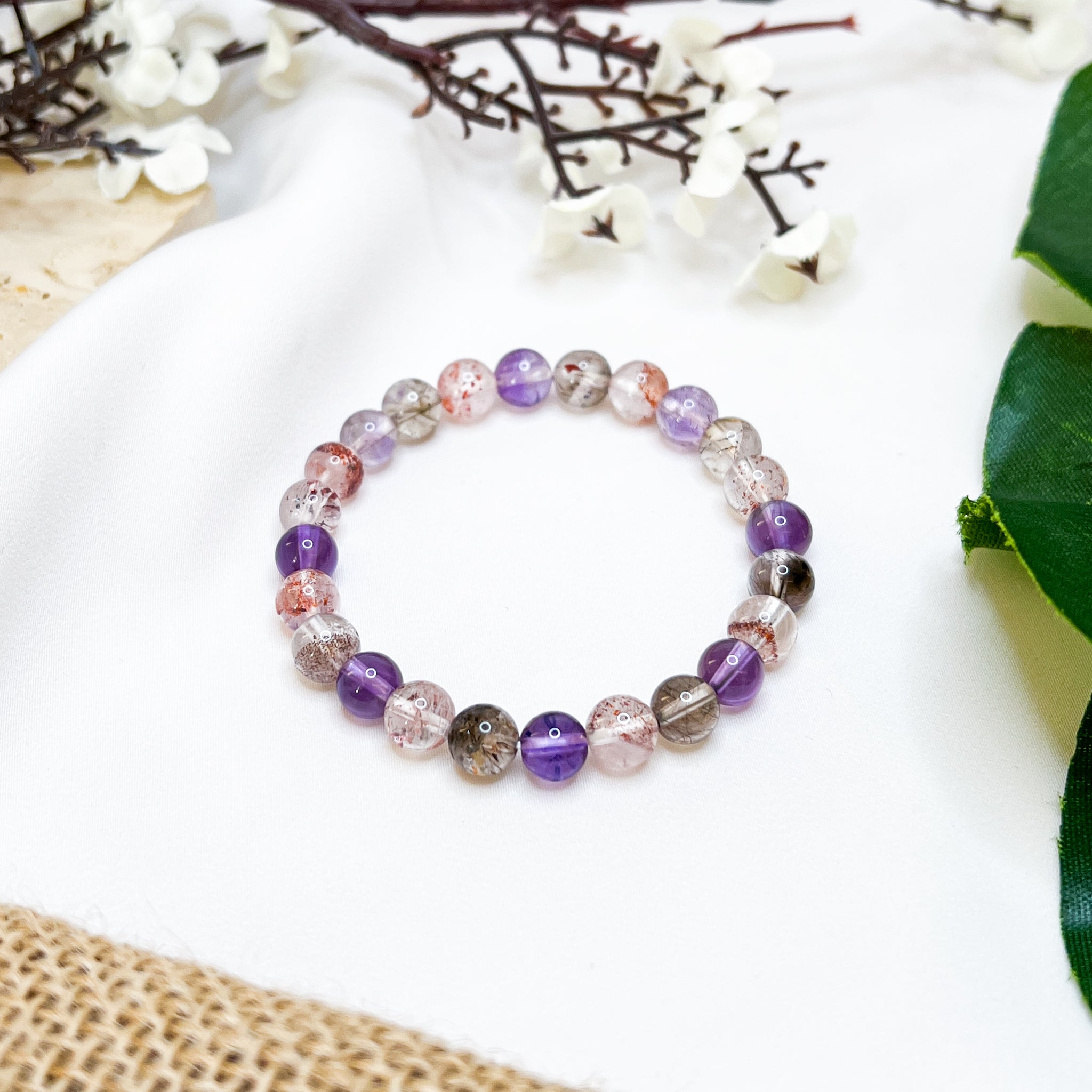 Super Seven Crystal Bracelet – Ameliorate Crystals