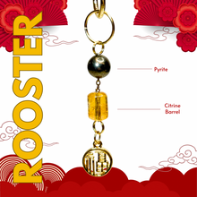 Load image into Gallery viewer, Chinese Zodiac Lucky Crystals Keychain
