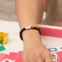 Load image into Gallery viewer, Yellow Tiger's Eye Couple Matchy Crystal Bracelets
