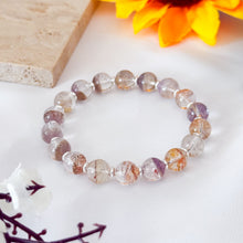 Load image into Gallery viewer, RARE: Multi Colour Canadian Auralite 23 Crystal Bracelet
