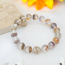 Load image into Gallery viewer, RARE: Multi Colour Canadian Auralite 23 Crystal Bracelet
