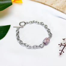 Load image into Gallery viewer, Chariote Drum 304 Stainless Steel Crystal Chain Bracelet
