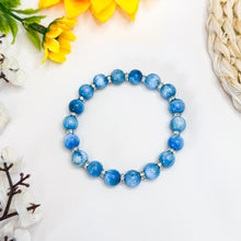 Load image into Gallery viewer, Blue Apatite (Brazil) Crystal Bracelet
