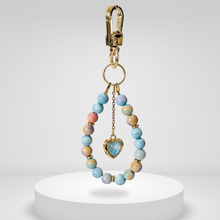 Load image into Gallery viewer, Dainty Crystal Keychain or Phone Charm by Ameliorate Crystals
