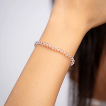 Load image into Gallery viewer, Mini Clear Quartz Stacker Crystal Bracelet
