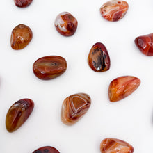 Load image into Gallery viewer, Sardonyx Tumbled Stones
