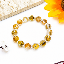Load image into Gallery viewer, RARE: Dendritic Quartz Crystal Bracelet
