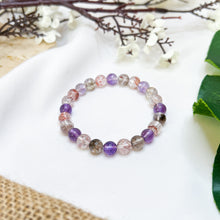 Load image into Gallery viewer, Super Seven Crystal Bracelet
