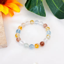 Load image into Gallery viewer, RARE: Multi Colour Topaz Crystal Bracelet

