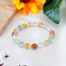 Load image into Gallery viewer, RARE: Multi Colour Topaz Crystal Bracelet

