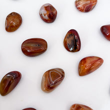 Load image into Gallery viewer, Sardonyx Tumbled Stones

