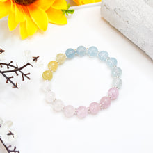 Load image into Gallery viewer, Rainbow Morganite Crystal Bracelet
