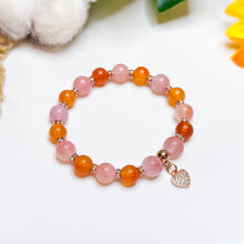 Load image into Gallery viewer, Scarlet Red (Carnelian, Yan Yuan Agate) Crystal Bracelet
