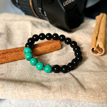 Load image into Gallery viewer, Malachite x Black Agate
