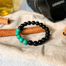 Load image into Gallery viewer, Malachite x Black Agate
