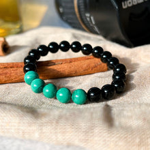 Load image into Gallery viewer, Malachite x Black Agate
