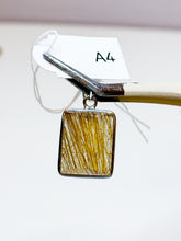 Load image into Gallery viewer, Collector's Grade Copper Rutilated Quartz S925 Pendant with 304 Stainless Steel Chain Necklace
