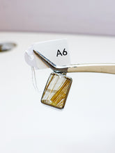 Load image into Gallery viewer, Collector's Grade Copper Rutilated Quartz S925 Pendant with 304 Stainless Steel Chain Necklace
