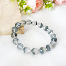 Load image into Gallery viewer, RARE Blue Phantom Quartz (Brazil) Crystal Bracelet
