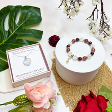 Load image into Gallery viewer, Princess Garnet &amp; Necklace Giftset with FREE Crystal Blind Box
