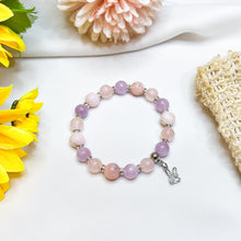 Load image into Gallery viewer, Baby Doll (Kunzite, Rose Quartz, Pink Opal) Crystal Bracelet
