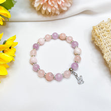 Load image into Gallery viewer, Baby Doll (Kunzite, Rose Quartz, Pink Opal) Crystal Bracelet
