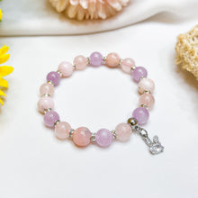 Load image into Gallery viewer, Baby Doll (Kunzite, Rose Quartz, Pink Opal) Crystal Bracelet
