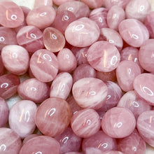 Load image into Gallery viewer, Grade AAA Madagascar Rose Quartz Tumbled Stones
