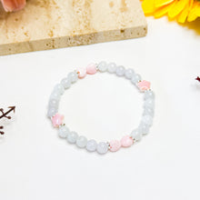 Load image into Gallery viewer, Dainty Crystal Series (Pink Conch, Icy Green, Abalone, Smoky Quartz) Crystal Bracelet
