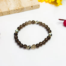 Load image into Gallery viewer, Dainty Crystal Series (Pink Conch, Icy Green, Abalone, Smoky Quartz) Crystal Bracelet
