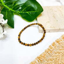 Load image into Gallery viewer, Mini Yellow Tiger&#39;s Eye Crystal Bracelet
