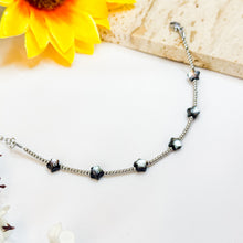 Load image into Gallery viewer, Dainty Abalone Shell Stars Chain Crystal Bracelet
