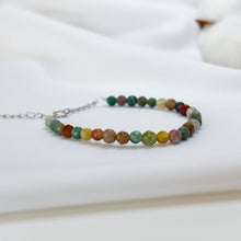 Load image into Gallery viewer, Bloodstone (Stainless Steel Chain) Crystal Bracelet
