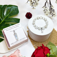 Load image into Gallery viewer, Snow Bracelet &amp; Necklace Giftset with FREE Crystal Blind Box
