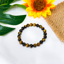 Load image into Gallery viewer, Yellow Tiger&#39;s Eye Crystal Bracelet
