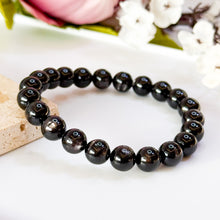 Load image into Gallery viewer, Hypersthene Crystal Bracelet (God of Fortune)
