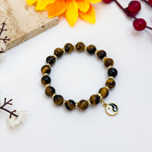 Load image into Gallery viewer, Yellow Tiger's Eye Crystal Bracelet
