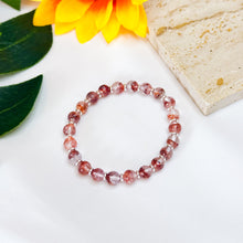 Load image into Gallery viewer, RARE &amp; Collectors' Grade: Golden Strawberry Super Seven Crystal Bracelet
