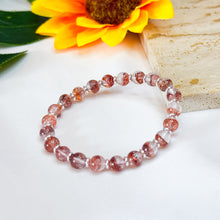 Load image into Gallery viewer, RARE &amp; Collectors' Grade: Golden Strawberry Super Seven Crystal Bracelet

