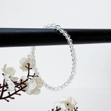 Load image into Gallery viewer, Mini Clear Quartz Stacker Crystal Bracelet
